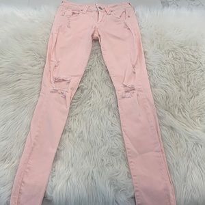Special A Jean‎ Ankle Skinny pink Size 0 (509)